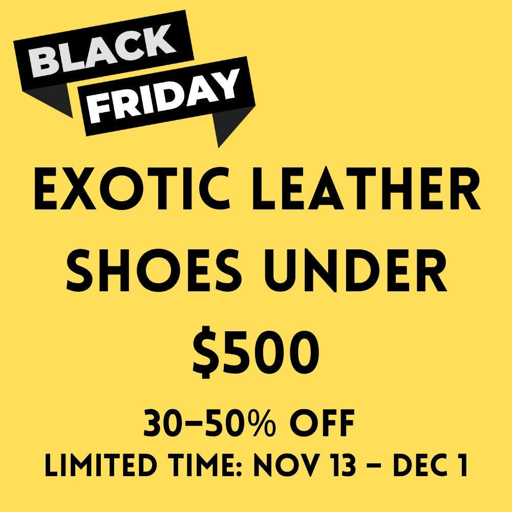 Exotic Leather Under $500 - Black Friday Deals
