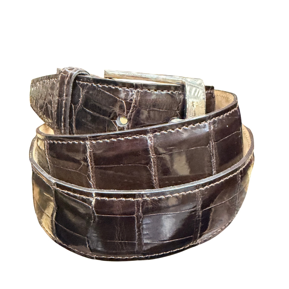 Toscana Crocodile Belt - Cellini Uomo