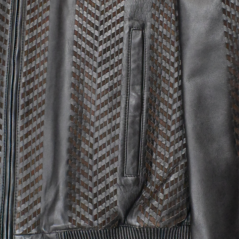 Torras 100% High-quality Lambskin Leather Jacket N82H527 - Cellini Uomo