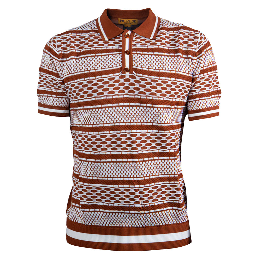 Prestige 137 Brown Polo Shirt