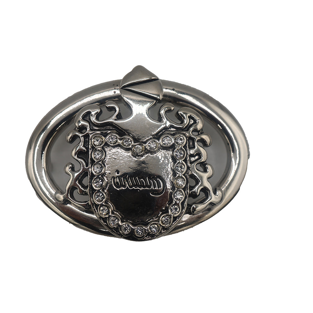 Mauri Silver Oval Buckle - Cellini Uomo
