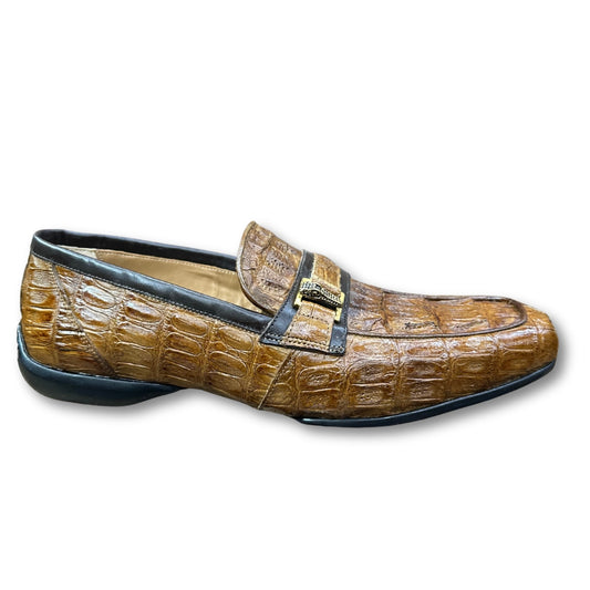 Mauri 9200 Hornback Crocodile Loafer - Cellini Uomo