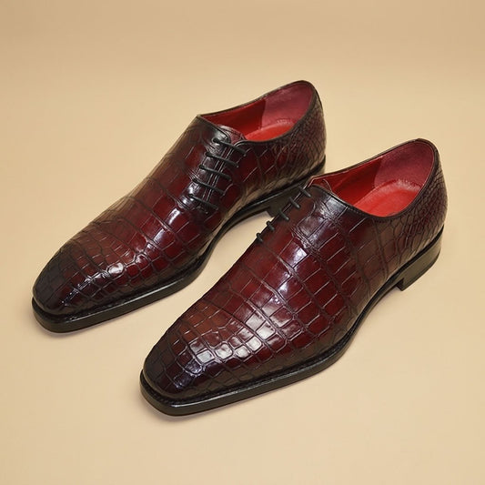 Sheriff Collection 2218 Alligator Lace up