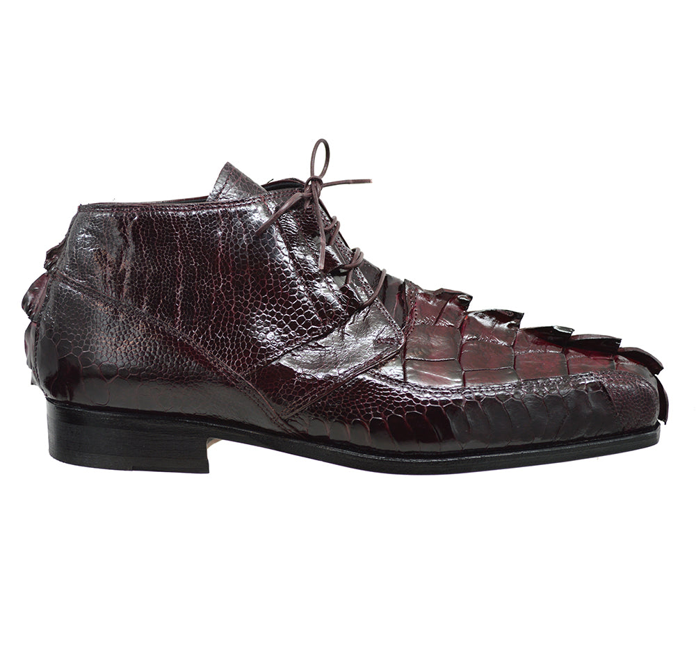 Mauri 2179 Ostrich & Crocodile Boot - Cellini Uomo