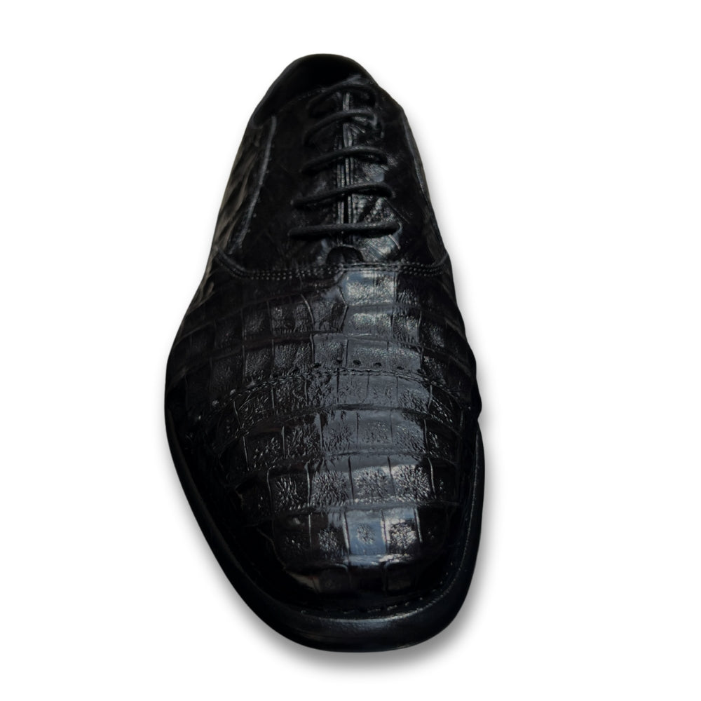 Calzoleria Toscana Caiman Cap-Toe Dress-Up Shoes - Cellini Uomo