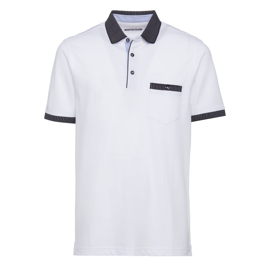 Montechiaro Button Polo 27020609M - Cellini Uomo