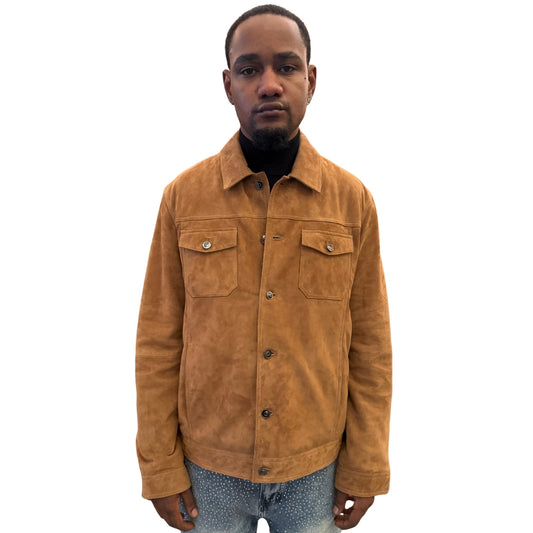 Torras 100% High-quality Goat Suede Jacket L82H501