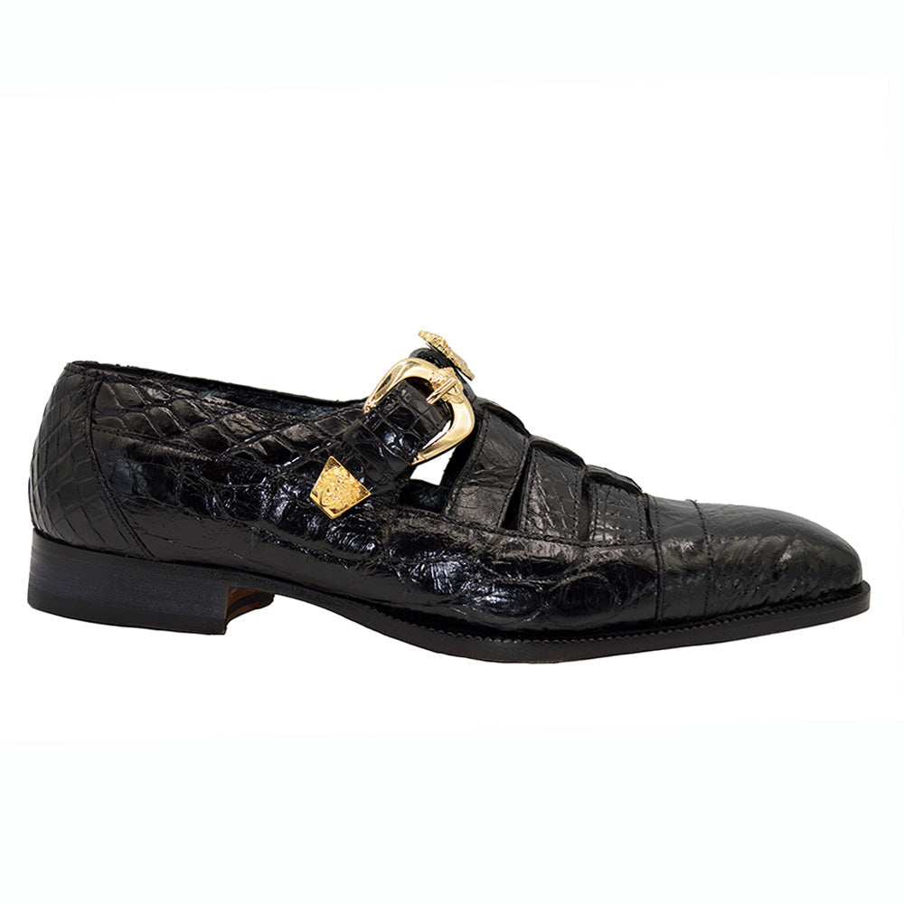 Mauri 3082 Men's Exotic-Skin Alligator Sandals