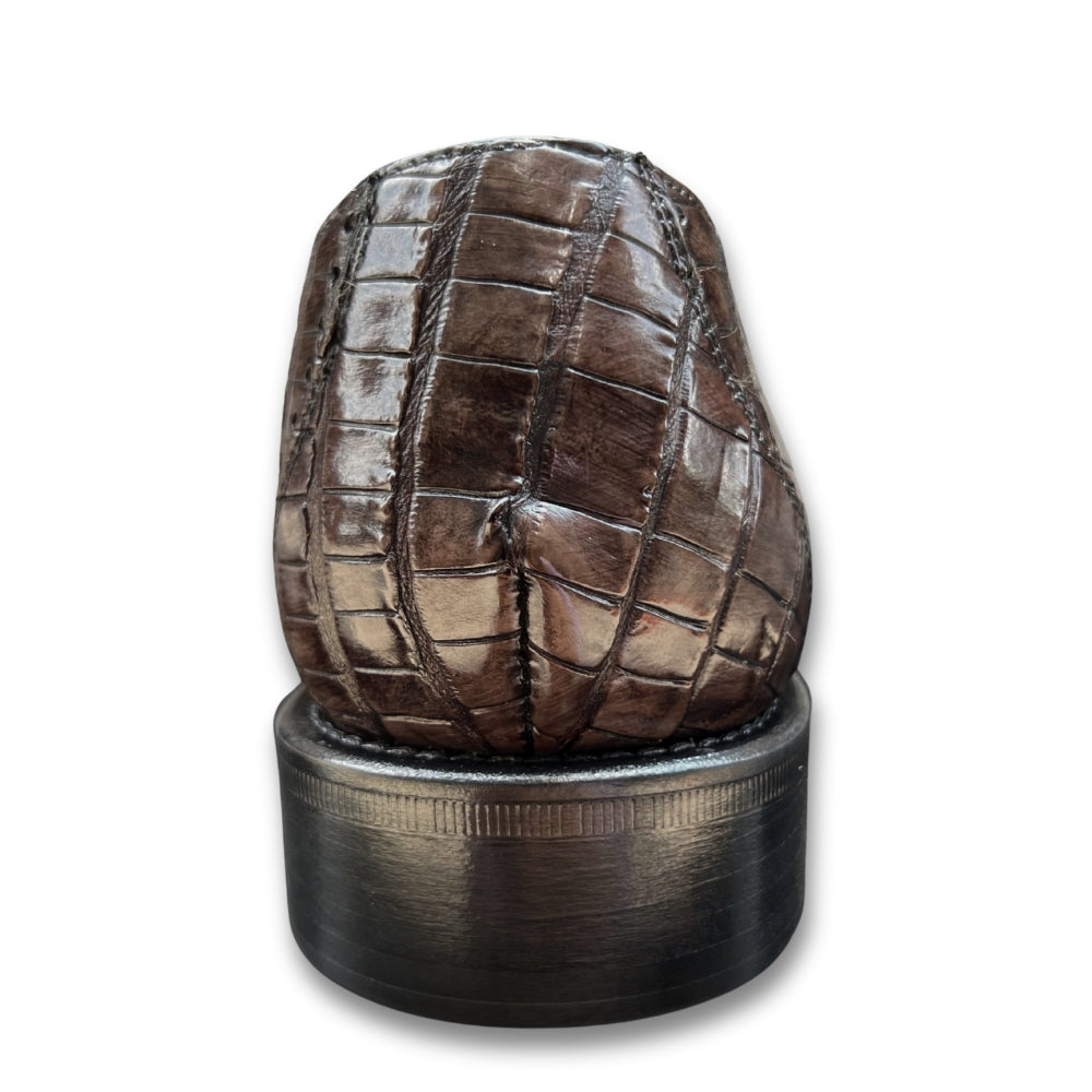 Calzoleria Toscana Caiman Cap-Toe Dress-Up Shoes - Cellini Uomo