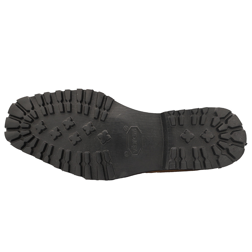 Mauri 3238 olive black boots featuring lace-up design, chunky heel, and rugged leather texture for stylish casual wear.