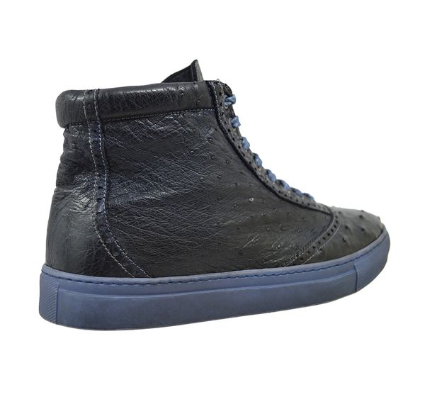 Calzoleria Toscana 3696 Ostrich Sneaker - Cellini Uomo