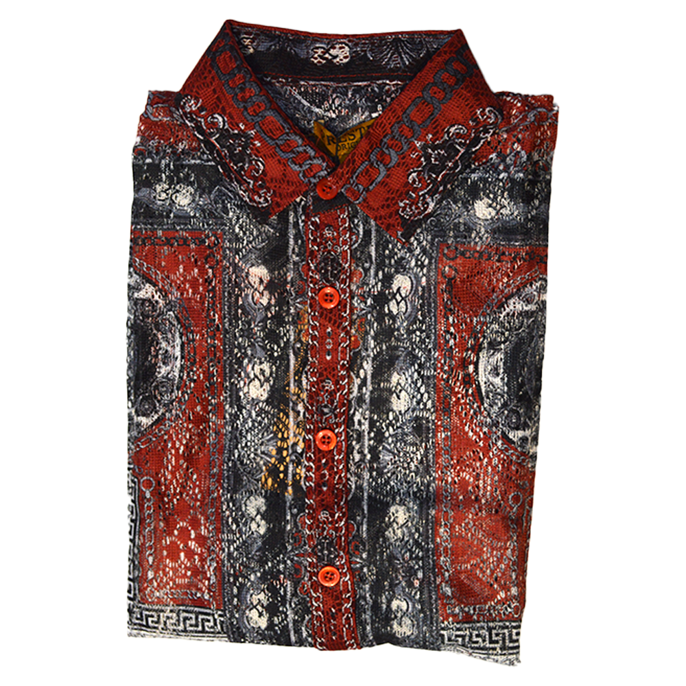Prestige Lace Button Up 442