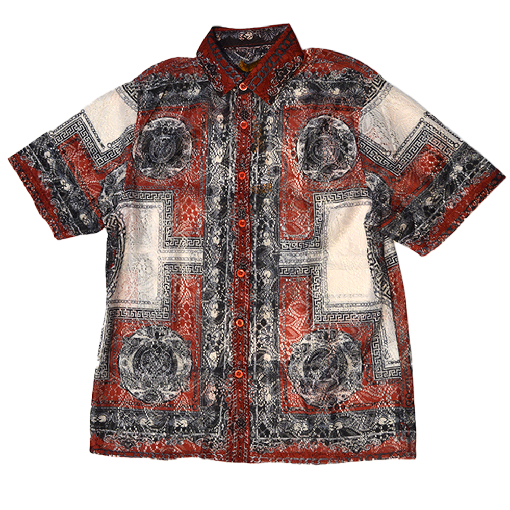 Prestige Lace Button Up 442