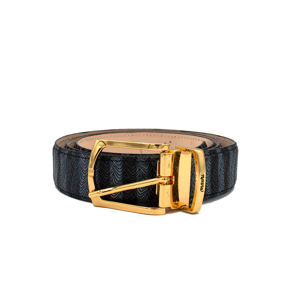 Mauri Balera Fabric Multigrey Belt