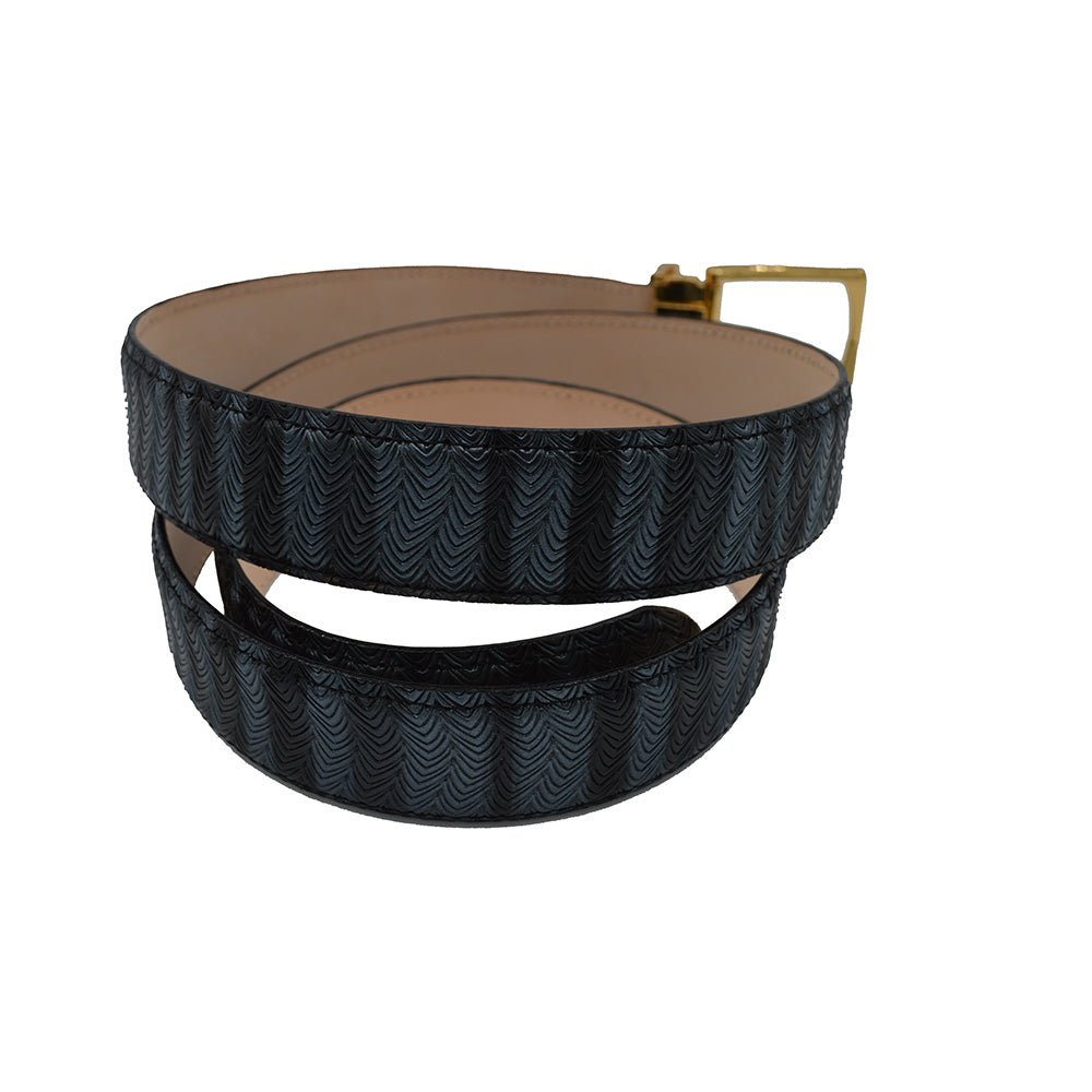 Mauri Balera Fabric Multigrey Belt