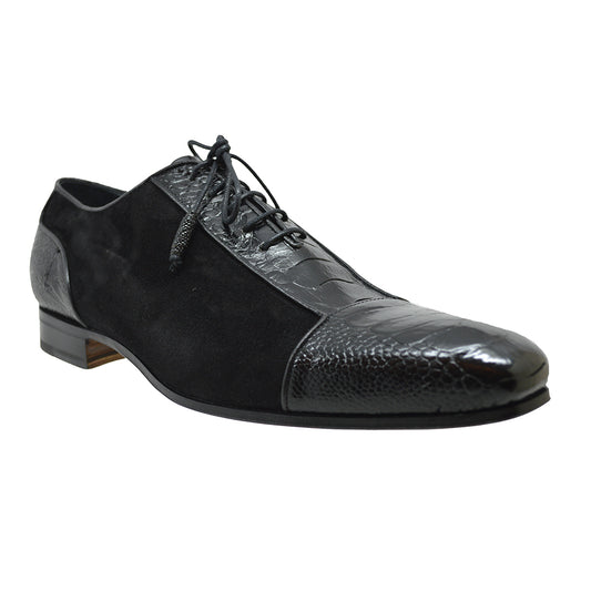 Mauri 4786 Sheriff Collection Black Lace Up - Cellini Uomo