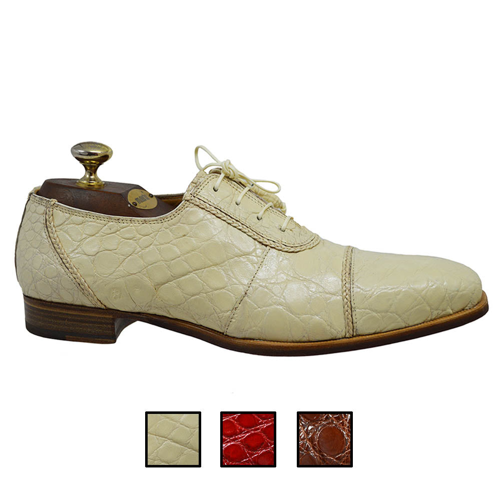 Mauri 4813/1 Crocodile Dress Shoe - Cellini Uomo