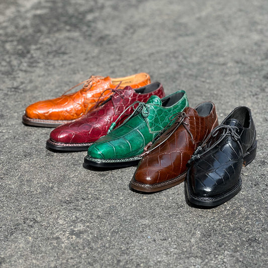 Mauri 3281 Alligator Dress Shoes - Cellini Uomo