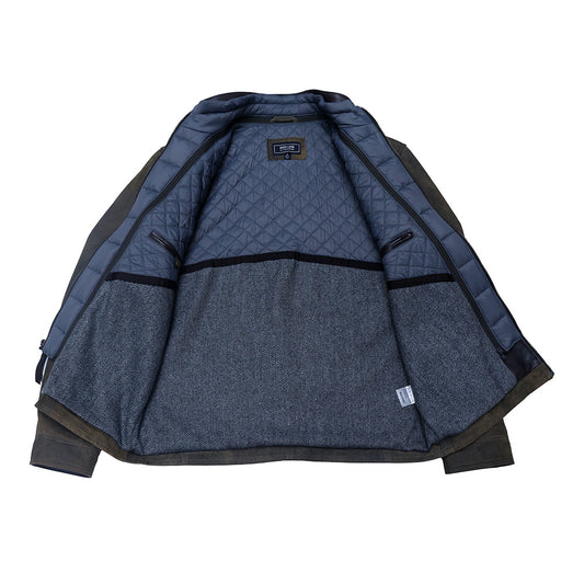 Missani Leather Vintage Goat Jacket - Cellini Uomo