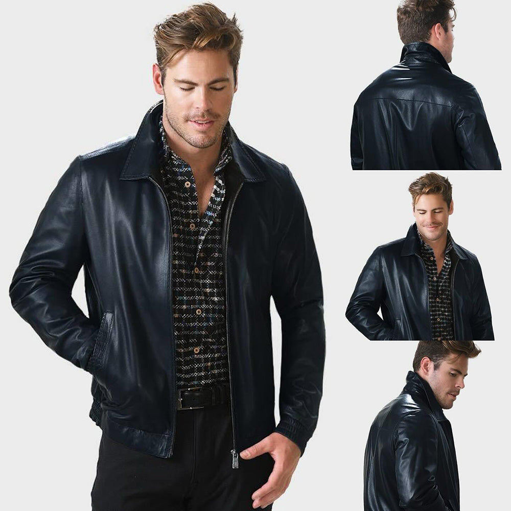 Torras Leather Light Jacket N87454 | Cellini Uomo