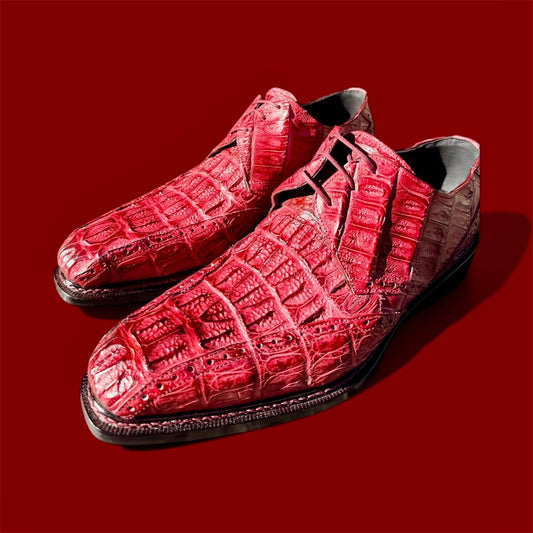 Mauri 2670 Caiman Hornback Dress Shoes - Cellini Uomo