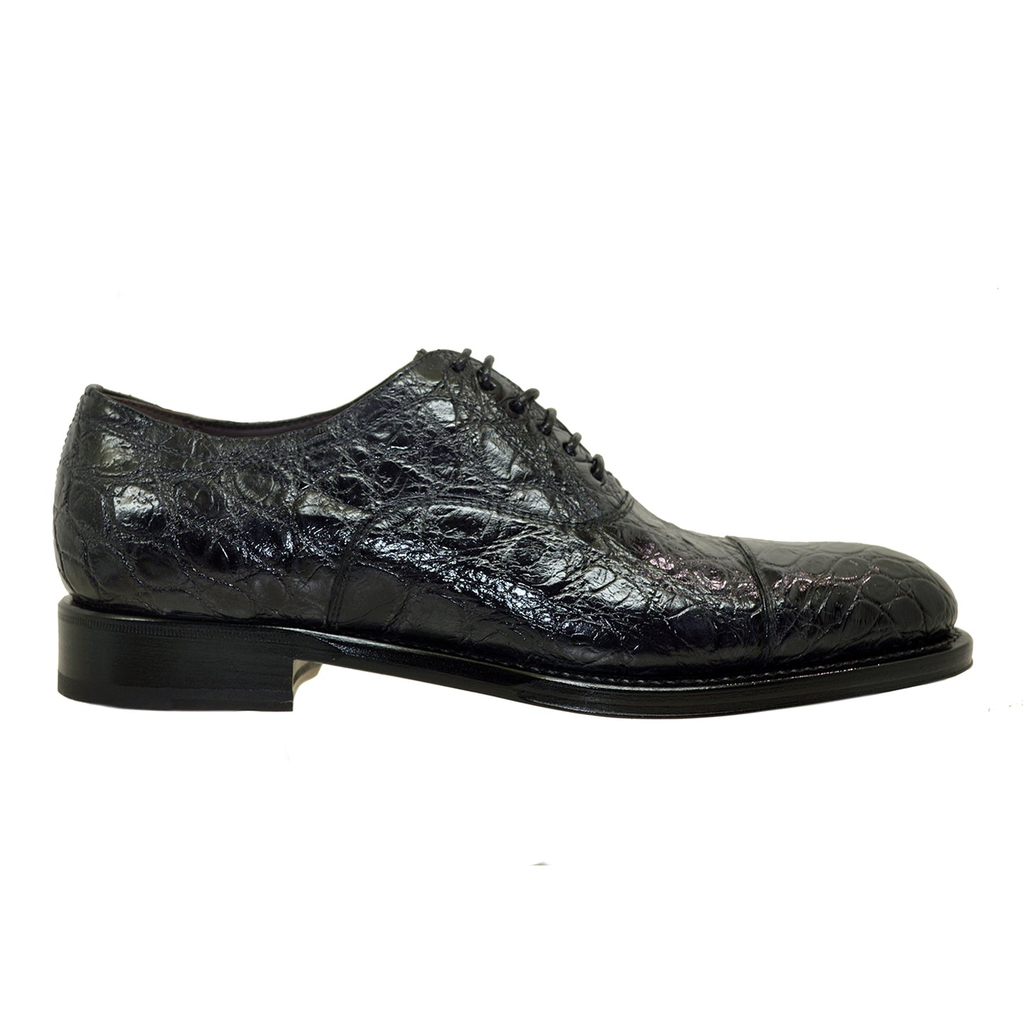 Caporicci 5950 Alligator Flanks Lace Up - Cellini Uomo