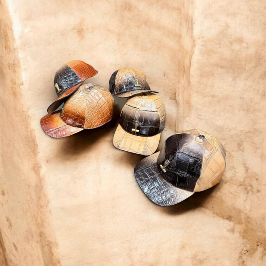 Mauri FC Multi Brown Alligator Hat
