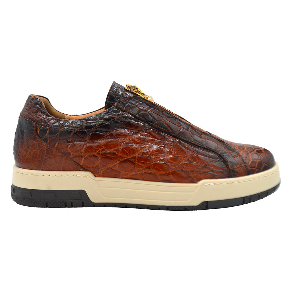 Mauri 8478 Alligator Sneakers Cellini Uomo - Main Image