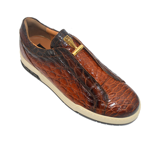 Mauri 8478 Alligator Cognac Dirty - Cellini Uomo