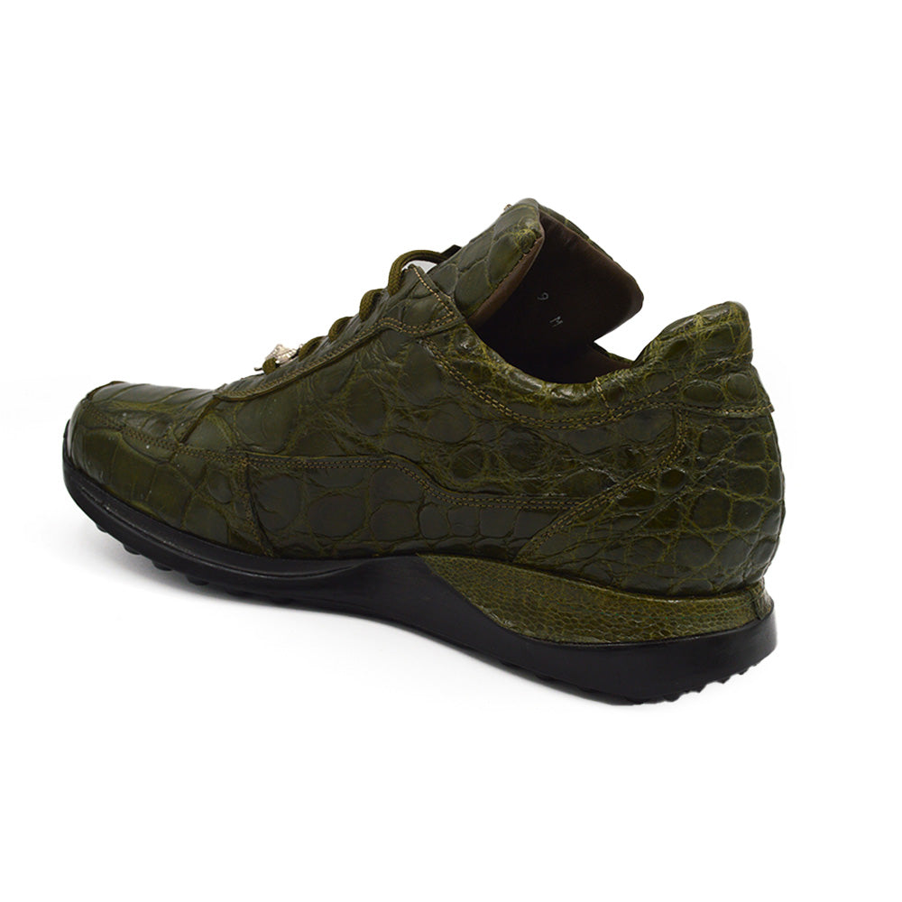 Mauri 8814D2 Alligator Casuals Money Green