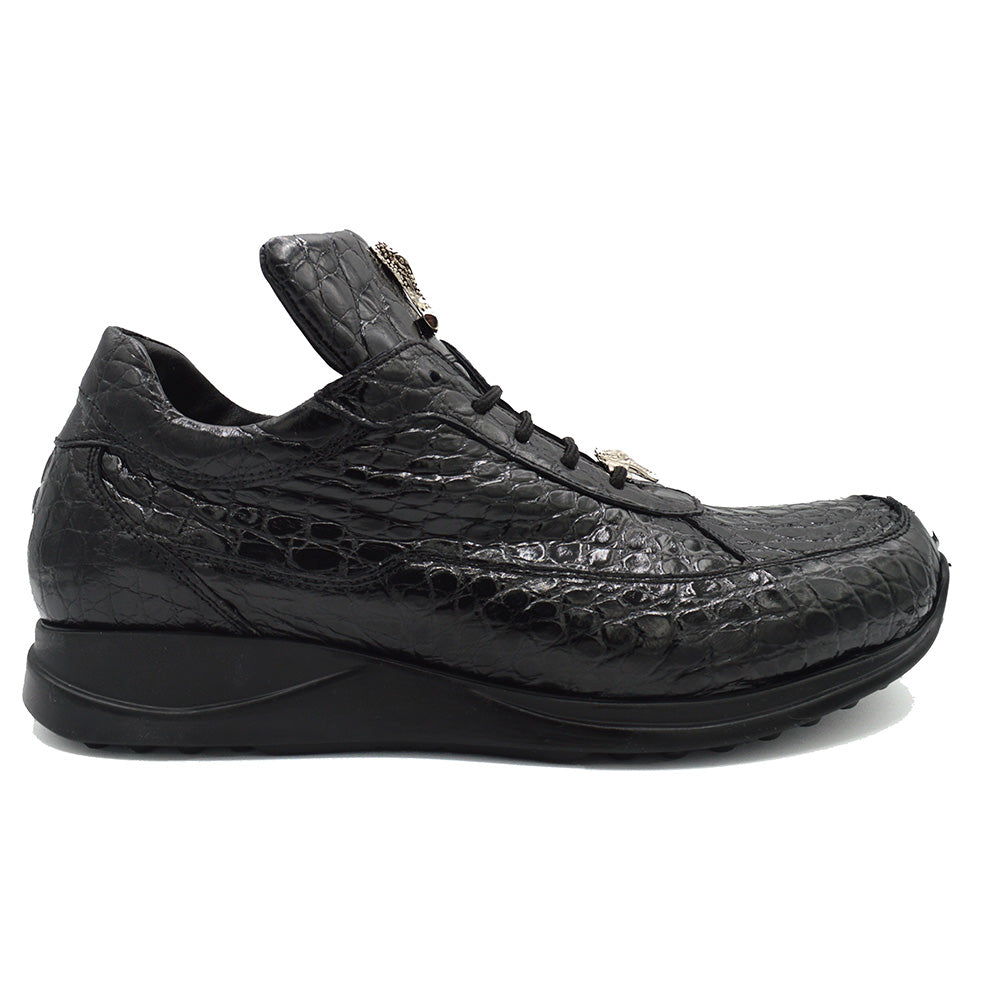 Mauri 8900 Black Alligator Casuals