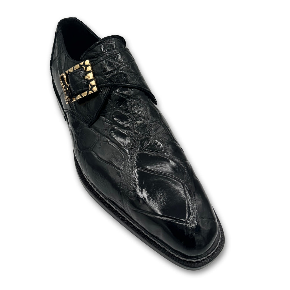 Mauri 3281 Alligator Monk Strap - Cellini Uomo