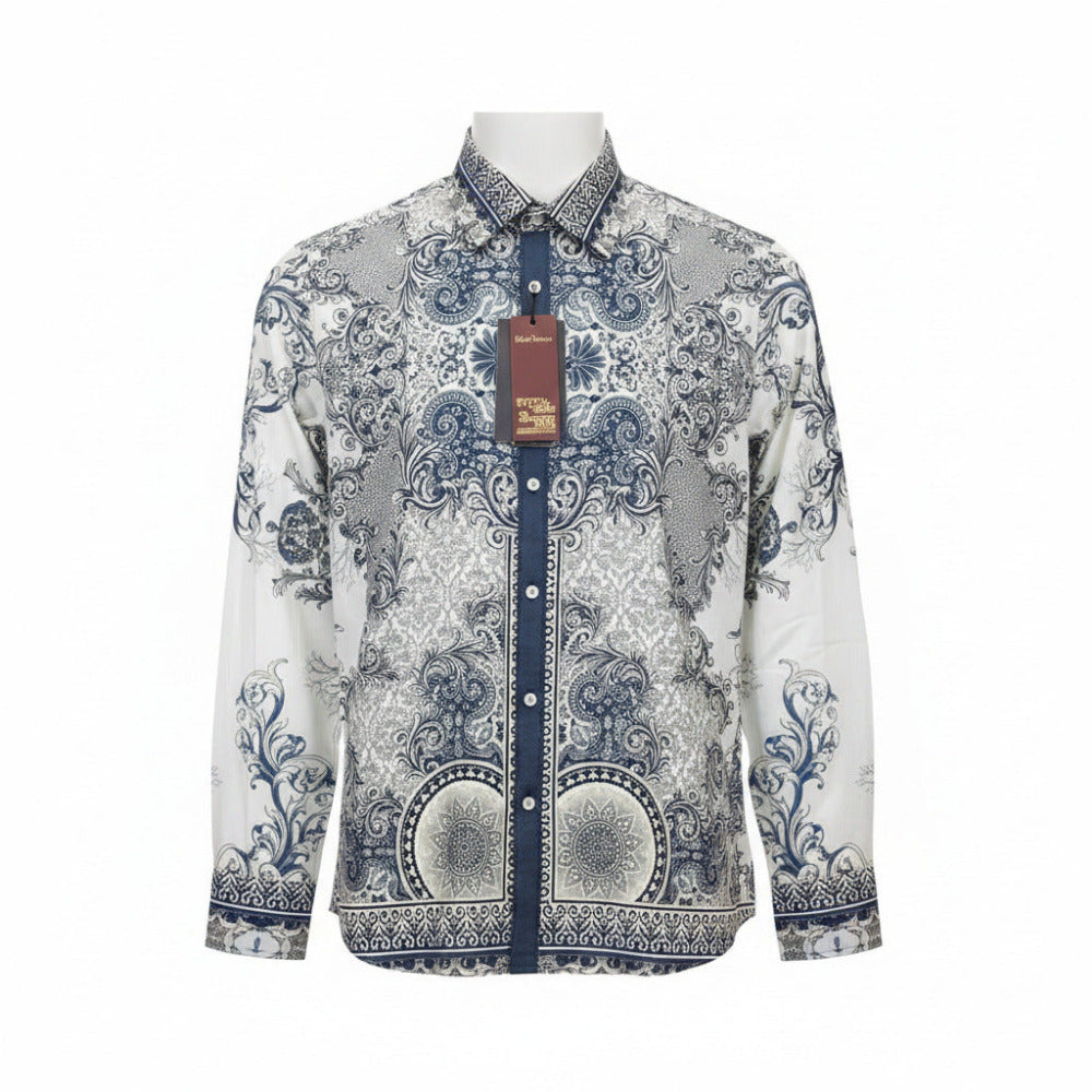 Public Denim Shirt COT-218 White