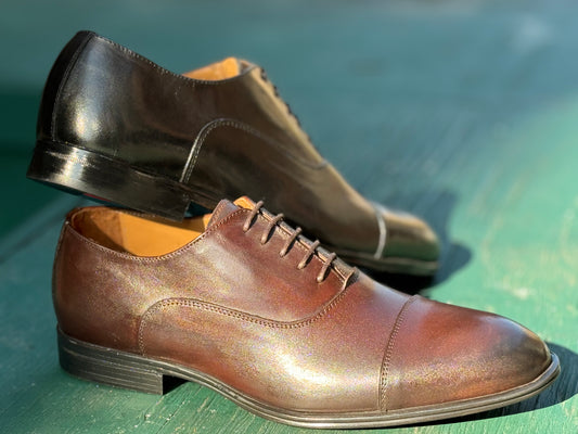 Bruno Magli Adriano Cap Toe Dress Shoes - Cellini Uomo