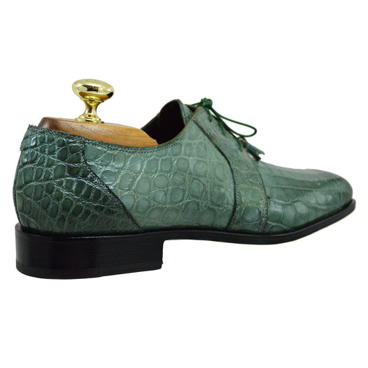 Mauri 2796 HP Baby Alligator Lace Up - Cellini Uomo