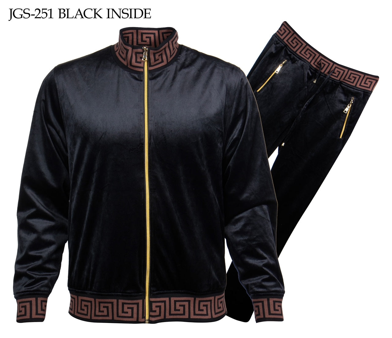 Prestige Navy Design Jogger Set GS-251 - Cellini Uomo