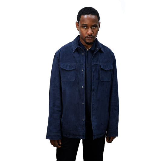 Torras 100% Goat Suede Shirt/Jacket L82H422 - Cellini Uomo