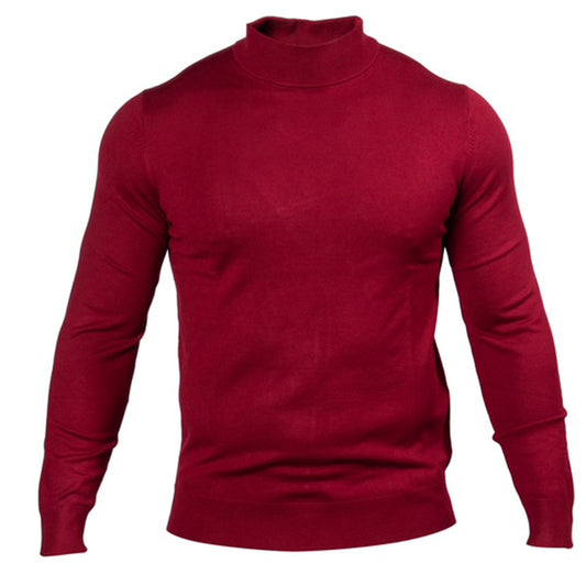 Prestige Basics MCS-296 Mock Neck Sweater - Cellini Uomo