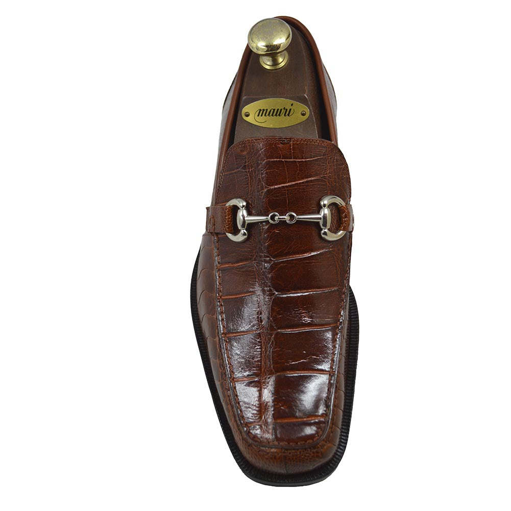 Mauri 4692 Alligator Slip On Loafer Last Pair - Cellini Uomo