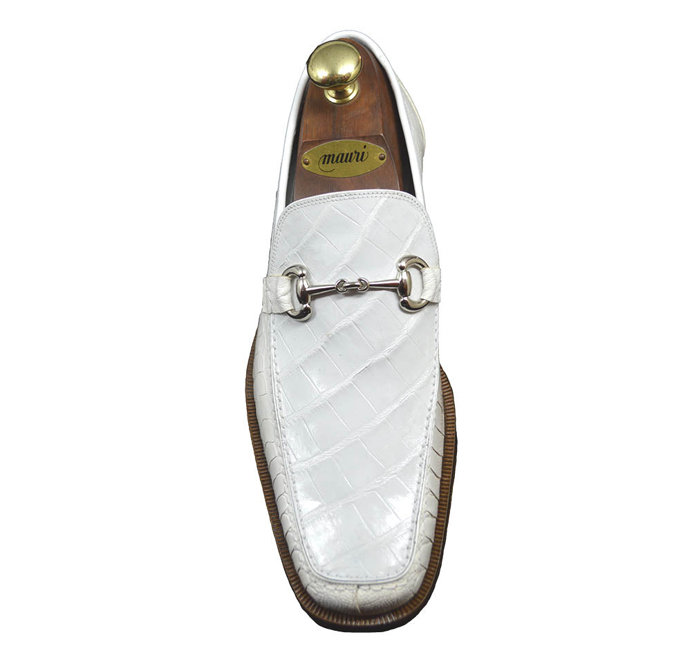 Mauri 4692 Alligator Slip On Loafer Last Pair - Cellini Uomo