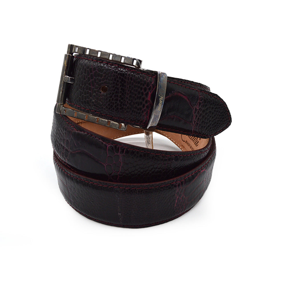 Mauri Ostrich Multi Tone Leg Belt