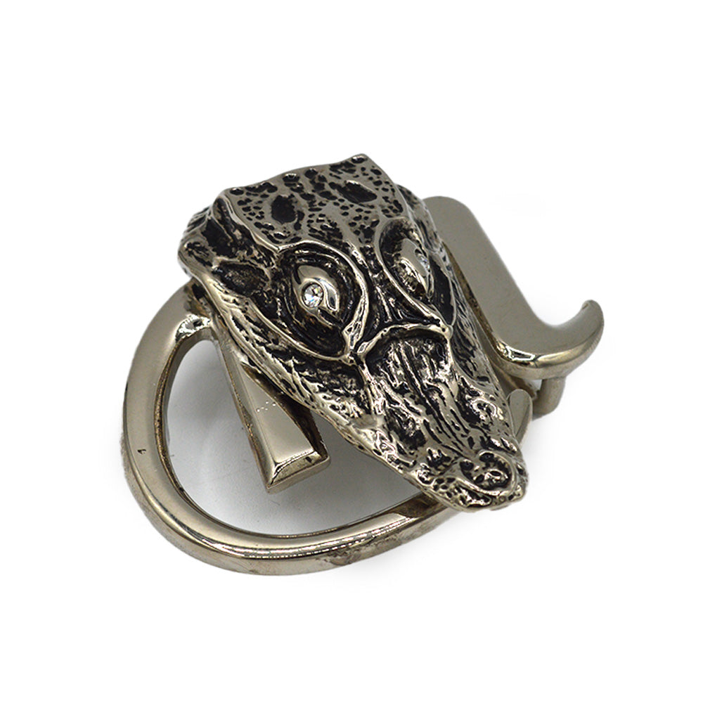 Mauri M Croc Head Buckle Clip