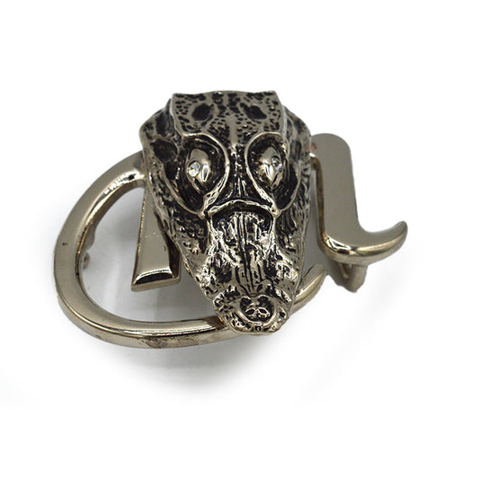 Mauri M Croc Head Buckle Clip