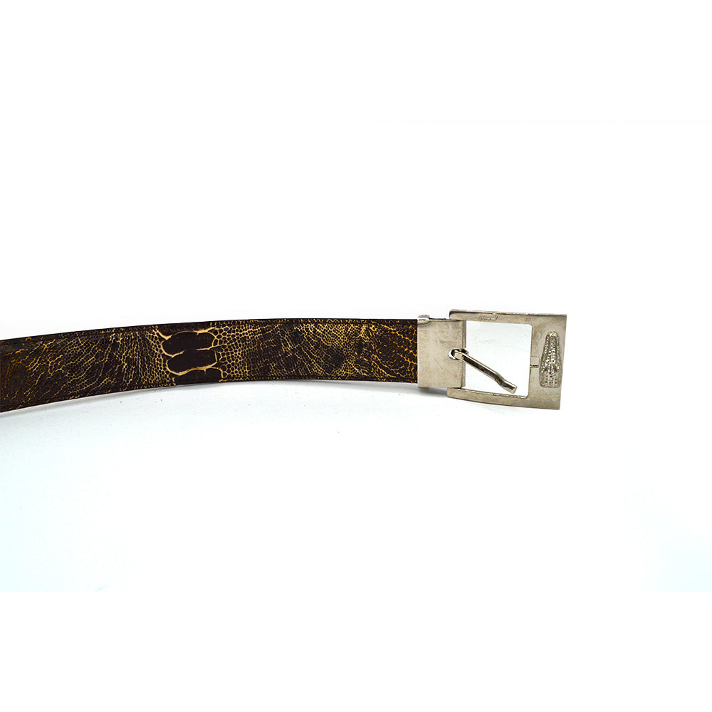 Mauri Ostrich Multi Tone Leg Belt