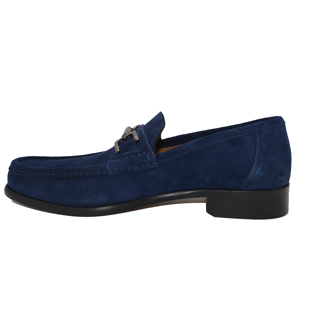 Bruno Magli Trieste Classic Suede Leather Moccasin Loafer