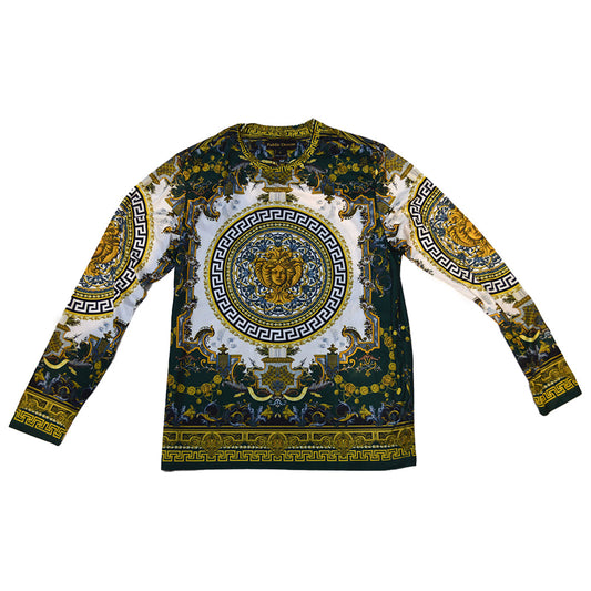 Public Denim Digital Print Luxury Shirt 953