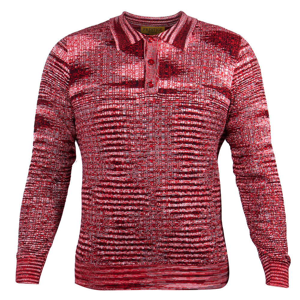 Prestige Multired Polo Sweater