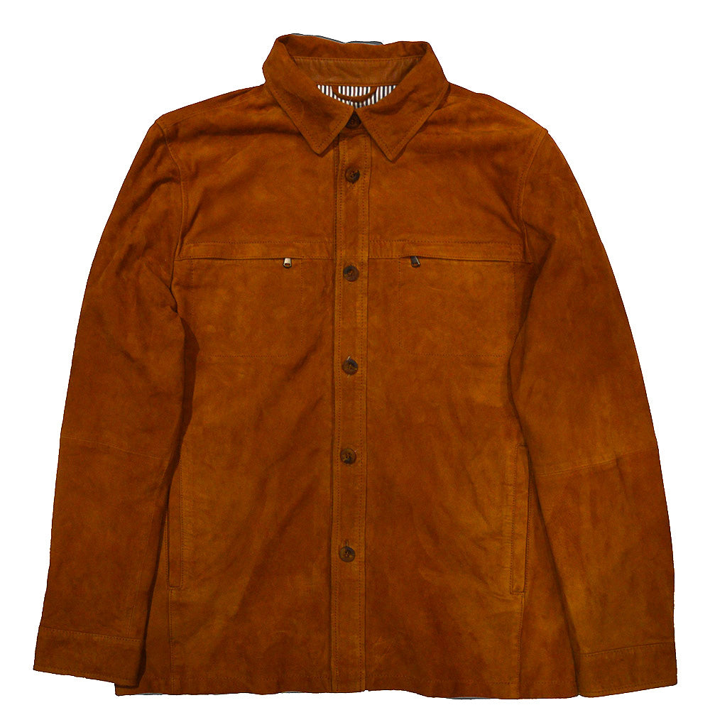 Missani Lamb Suede Shirt Jackets 342518 - Cellini Uomo