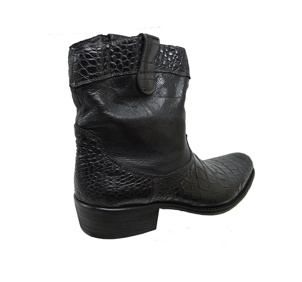 Calzoleria Toscana 3934 Alligator Cowboy Boot - Cellini Uomo