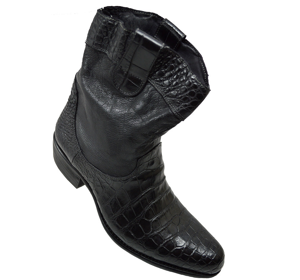 Calzoleria Toscana 3934 Alligator Cowboy Boot - Cellini Uomo